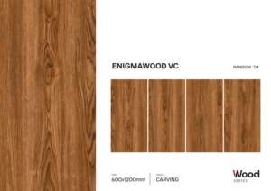 Azulejos de porcelana de diseño tallado, tamaño 600x1200, azulejos de gran tamaño premium para diseño moderno de paredes, pisos y elevaciones interiores. - Product Image 4