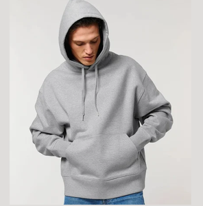 Custom Hot Selling <b>Men</b> Pullover <b>Thermal</b> Hoodie Heavyweight French Terry Oversized <b>Thermal</b> Waffle Knit Outdoor Hooded Breathable - Product Image 3