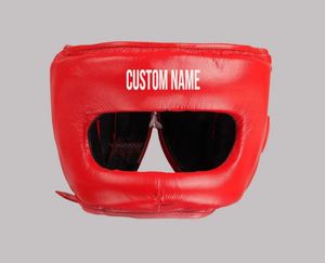 HOMIZON ENTERPRISES OEM ODM Protège-tête de boxe personnalisé en cuir de vachette véritable, mousse EVA PU, écologique, réglable, pour Muay Thai - Product Image 4