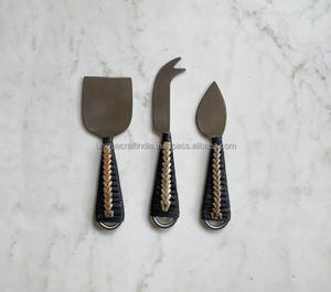 Juego de Cucharas de Acero Inoxidable de Estilo Moderno con Mangos de Resina de Madera, Diseño de Última Generación para Regalos Artesanales o Artículos Decorativos para el Hogar - Product Image 3