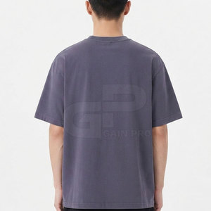 Camiseta con estampado reflectante para hombre, camiseta de algodón de primera calidad, informal, con cuello redondo, transpirable, ropa de calle, moda, uso diario, esencial - Product Image 4