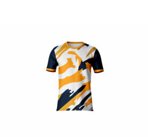 Camiseta Profesional de Sublimación de Manga Corta con Cuello Redondo de Poliéster de Alta Calidad para Impresión de Diseño Personalizado - Product Image 2