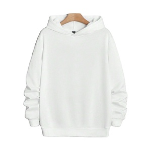 Sudadera con Capucha Corta Unisex de Algodón Grueso, Bordada Personalizada, Estilo Urbano, para Gimnasio y Uso Casual - Product Image 1