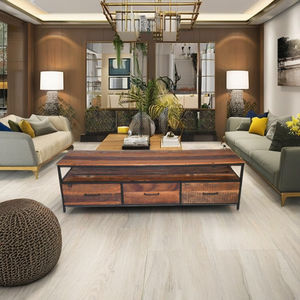 Mueble de TV Moderno Convertible de Madera Maciza, Estilo Europeo Minimalista, Ligero, para Sala de Estar, Color Azul Océano - Product Image 1