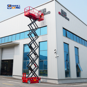 Plataforma elevadora de tijera CFMG para hombre que camina automáticamente, elevador de tijera autopropulsado pequeño hidráulico eléctrico con CE ISO - Product Image 5