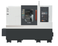Torno CNC de torreta Leichman de alta precisión de 0.008mm con 3 ejes, servo hidráulico programable y contrapunto LK-200L
