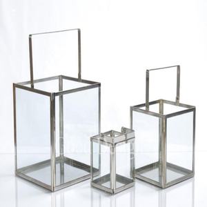 Vente chaude fer perforé gravé design noir et doré décoratif bougie thé lumière support pour la décoration de la maison et du mariage - Product Image 4