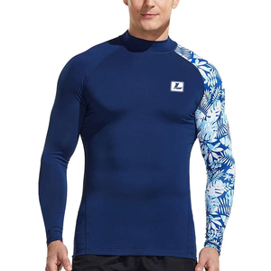 Plus Size Fitness Wear Men <b>Compression</b> <b>Shirts</b> High Quality Round Neck Men <b>Compression</b> <b>Shirts</b> - Product Image 1