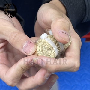 Haute qualité 100% humain Remy Texture trame vietnamienne Extensions de cheveux raides Super Double dessiné pas de perte teint pour les Salons - Product Image 2