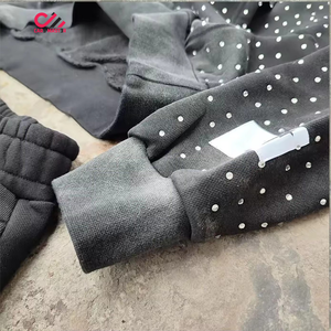 Conjunto Deportivo CARE MASTER con Estampado de Estrellas, Sudadera con Capucha y Pantalones Largos Unisex, Corte Holgado Informal para Otoño - Product Image 6