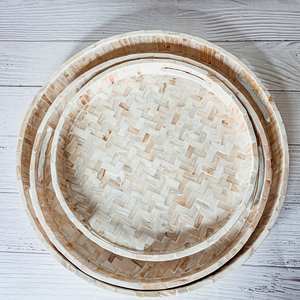 Bandeja de Nácar de Primera Calidad con Diseño de Hoja Redonda, Organizador de Vino, Artesanía, Superventas - Product Image 5