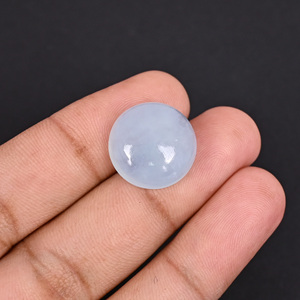 Aguamarina Natural de 16.3 Quilates, Forma Redonda de 17 mm, Gema Suelta - Product Image 2