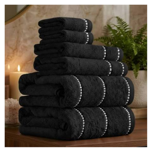 Serviette de bain en bambou de luxe, ultra douce, haute absorption, séchage rapide, pour hôtel, spa, usage domestique, en gros - Product Image 3