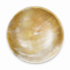 Exquisito Tazón Decorativo de Cuerno de Búfalo, Vajilla de Lujo Hecha a Mano y Sostenible, Centro de Mesa Elegante para la Comedor - Product Image 2