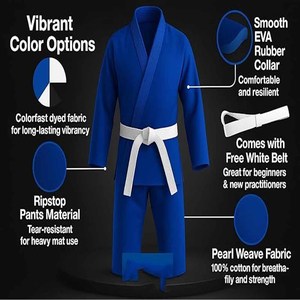 2026 Men Women Karate Suit For Sale Custom Logo Kimono Uniform Light Weight Karate Uniform uploaded by Dress Sports - Product Image 6