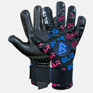 Gants de gardien de but de football BLIZ respirants et antidérapants pour l'extérieur, en PU, avec protection intégrale des doigts et sublimation - Product Image 1