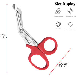 Ciseaux EMT avec manche en plastique, ciseaux universels multi-usages pour bandages, ANAAIF ENTERPRISES - Product Image 4