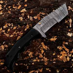 Navaja Plegable de Acero de Damasco, Hecha a Mano, con Filo de Cuchilla, Calidad Personalizable, para Uso Diario, Profesional, Forjada a Mano, Grado Industrial - Product Image 5