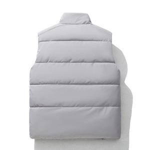 Venta al por mayor de chalecos cálidos de forro polar, chalecos de burbujas de moda sin mangas, chaquetas acolchadas antiarrugas personalizadas, chalecos acolchados OEM - Product Image 5