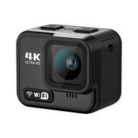 Caméra d'action personnalisée 21M étanche 5K 1080p avec écran tactile mini 2,1 pouces, WiFi, grand angle 170° et stabilisation électronique de l'image (EIS), commandée au pouce