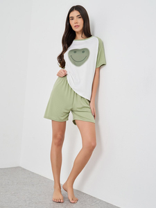 2026 Summer Sexy Sleepwear <b>Pyjamas</b> Women Plus Size 2 Piece <b>Set</b> Home Suit Loungewear Lingerie <b>Set</b> 2026 - Product Image 4