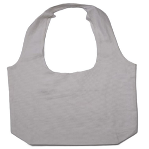 Bolsa de Tela de Algodón 100% Orgánico con Logotipo Personalizado, Ecológica, Reciclable, para Compras, Color Beige Natural, Asa Larga - Product Image 5