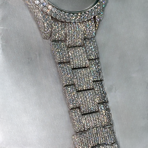<b>Skeleton</b> Moissanite <b>Watches</b> | VVS Luxury Presidential Style | Iced Out Wholesale Supply - Product Image 4