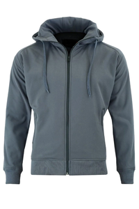 Grey for Windproof Winter <b>Plus</b> <b>Size</b> Safety Motorbike Hoodie Pullover <b>Biker</b> <b>Jacket</b> CE Level 2 Protective - Product Image 2