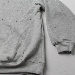 Stylish Fashionable Pullover Men <b>Rhinestone</b> <b>Hoodies</b> 2026 Latest Design Basics Men <b>Rhinestone</b> <b>Hoodies</b> For Adult - Product Image 6