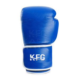 High Density Leather Boxing <b>Gloves</b> 16 oz for Safe Training <b>Moisture</b> Wicking Adjustable Wrist Strap Sweat Resistant Kick Boxing - Product Image 2
