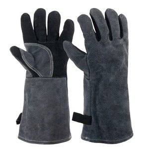 16 Inch Cowhide Welding Gloves Heat Resistant Fireproof Anti-Splash Leather Welder Gloves Heavy Duty Industrial Safety Work Glo - Product Image 6