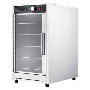 Gabinete Calentador de Alimentos Eléctrico Comercial de 5 Niveles con Puerta de Vidrio, Estantes Ajustables, Acero Inoxidable, Control Automático de Temperatura - Product Image 1