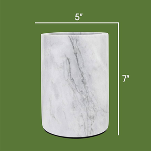 Refroidisseur à vin en marbre de qualité supérieure, seau à glace pour vin, prix de gros, décoration pour la maison, pour les fêtes - Product Image 3
