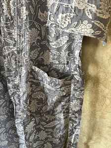 Ropa para Festivales Indios, Kimono de Algodón con Estampado a Mano - Product Image 3