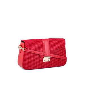 Sac à bandoulière décontracté rouge pour femme P55662 - Product Image 2