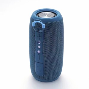 Portable <b>Speaker</b> Wireless Stereo Mini <b>Speaker</b> <b>with</b> RGB <b>Light</b> Fabric Mesh Body Carry Handle for Outdoor Use - Product Image 6