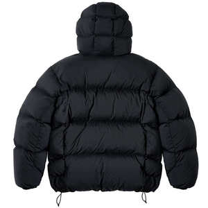 Chaqueta Acolchada de Invierno Casual al por Mayor con Capucha Desmontable, Cremallera, Lona Transpirable, Tejido de Punto, Impermeable, Tallas Grandes, Personalizable - Product Image 3