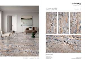 Azulejo de Porcelana Urbany Brillante 600x1200, Formato Grande, Superficie Pulida Premium, para Pared y Suelo, Diseño Moderno para Interiores y Exteriores Plus - Product Image 3