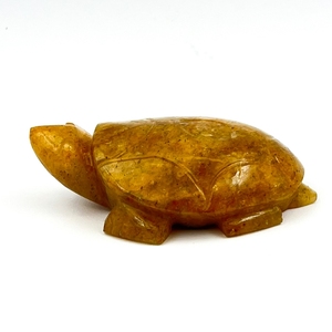 Natural Yellow Aventurine Tortoise Carving Aventurine Turtle Healing Crystal For Reiki Feng Shui Decor Wholesale - Product Image 1