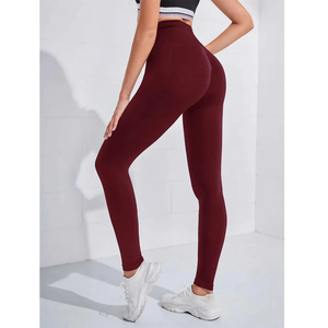 Leggings Térmicos para Mujer con Forro Polar, Grosor Estándar, Ajustados, Sin Costuras, Casuales, Transpirables, de Spandex - Product Image 5