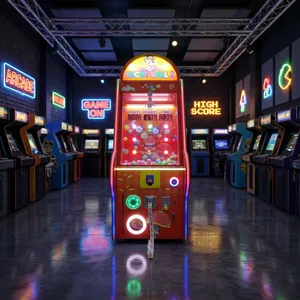 Máquina de Juego de Captura de Bolas de Palomitas Lucky Ball para 1 Jugador, Gabinete Metálico con Redención de Tickets, 150W, con WiFi, para Arcades Comerciales - Product Image 3