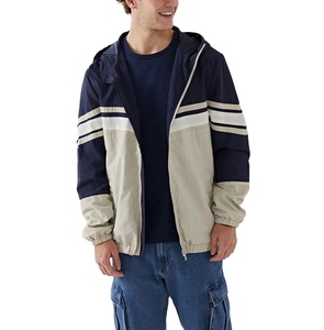 Wholesale 100% Nylon <b>Running</b> Waterproof Custom Anorak Windbreaker <b>Jacket</b> Custom Pullover <b>Lightweight</b> <b>Jacket</b> For Men - Product Image 4