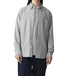 เสื้อเชิ้ตผู้ชายสไตล์ลำลองธุรกิจ ผ้าผสมโพลีเอสเตอร์/คอตตอน ยืดหยุ่น เป็นมิตรกับสิ่งแวดล้อม ระบายอากาศได้ดี แขนยาว มีกระเป๋า สำหรับฤดูร้อน จากบังกลาเทศ - Product Image 5