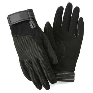 Gants d'équitation personnalisés pour hommes, gants en cuir synthétique anti-fissures pour l'équitation et la monte à cheval - Product Image 4