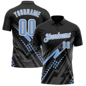 OEM <b>Custom</b> Sublimation Golf Shirt 100% Polyester Polo Sports Team Club Uniform Wholesale Personalized Logo Name Printed Athletic - Product Image 1