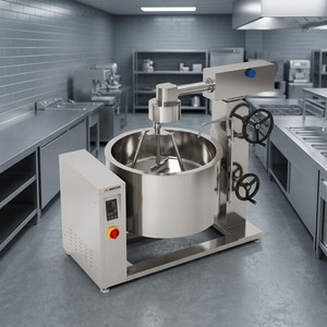 Chaudière à vapeur rotative à induction Amicook 380V/440V, modèle à induction grande capacité, gain de place, Amicook braise commercial - Product Image 2