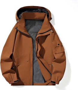 Veste personnalisée pour homme, coupe-vent imperméable, vêtements de sport d'extérieur, fabricant de vêtements de golf légers, veste de pluie - Product Image 5