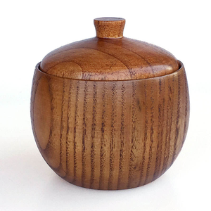 กล่องไม้ใส่เครื่องปรุงรสในครัว กล่องเกลือ กล่องพริกไทย โถใส่น้ำตาล ภาชนะใส่เครื่องปรุงรส - Product Image 5