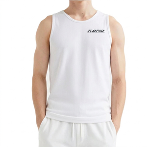 Débardeur de fitness pour homme, respirant, léger, tissu confortable, sans manches, parfait pour la salle de sport et le yoga, usage quotidien, fabriqué par bd - Product Image 2