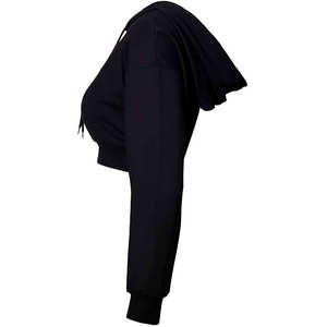 <b>women's</b> hoodies High Quality Winter Streetwear Hip Hop <b>Women</b> Crop <b>Top</b> Hoodie and Sweatpants Set Custom Design 100% Cotton Front - Product Image 6